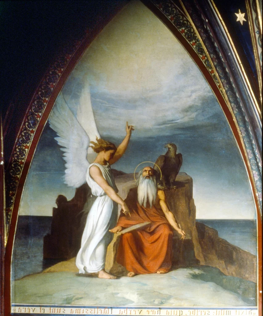 Claire Brochu Restauration De Peintures Marseille Hippolyte Flandrin St Jean Levangeliste St Severin Paris 1