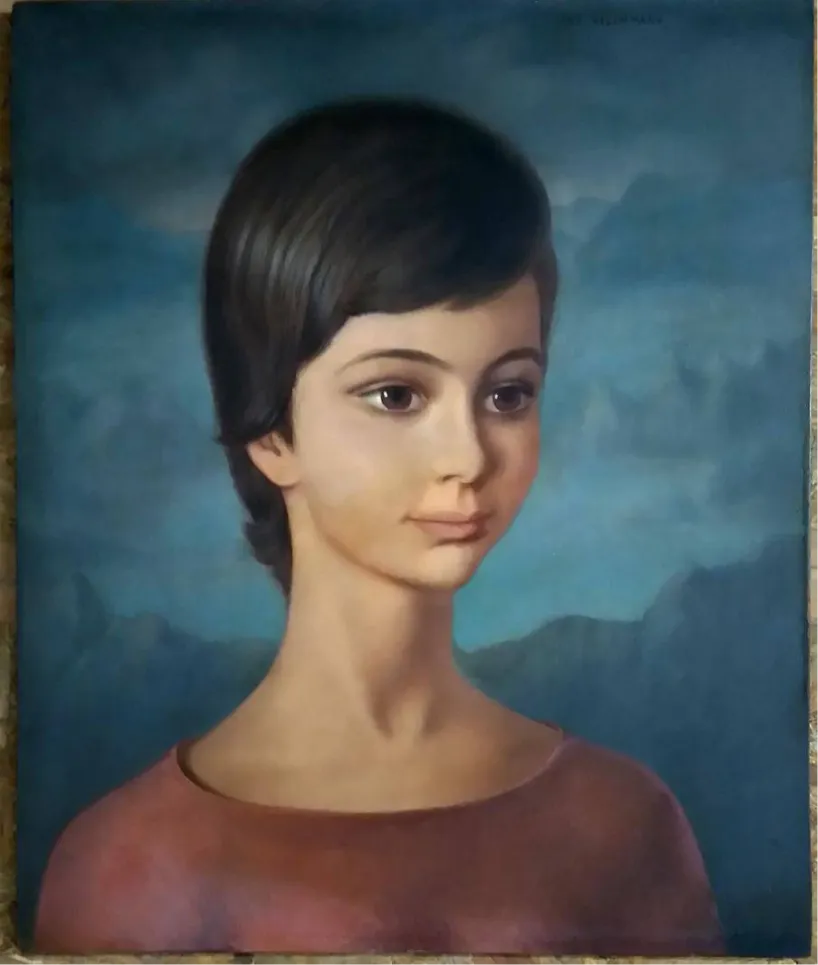 Claire Brochu Restauration De Peintures Marseille Ram Rischmann. Gouache Sur Carton Apres Restauration 1